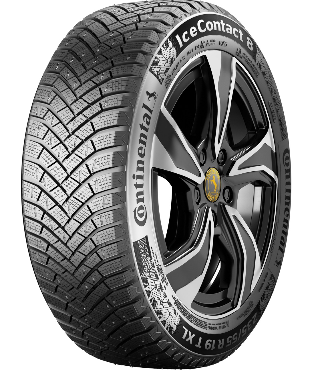 Continental Icecontact 8 205/55R17 Naast